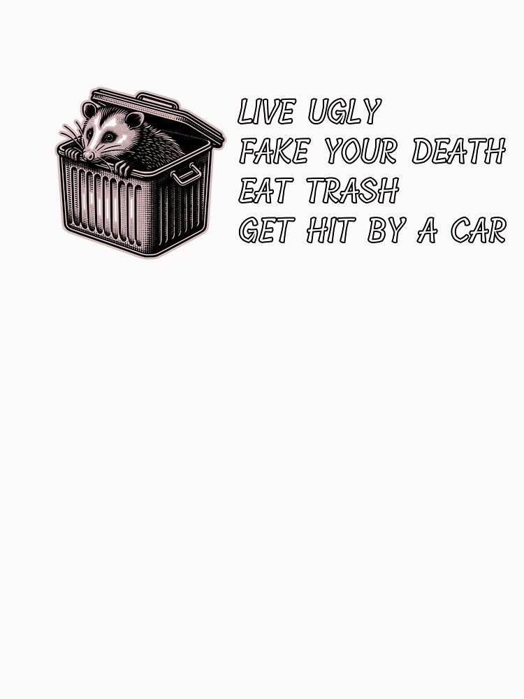 Live Ugly Fake Your Death- Limited Edition | Perfect Gift Essential T-Shirt by puurfectcat
