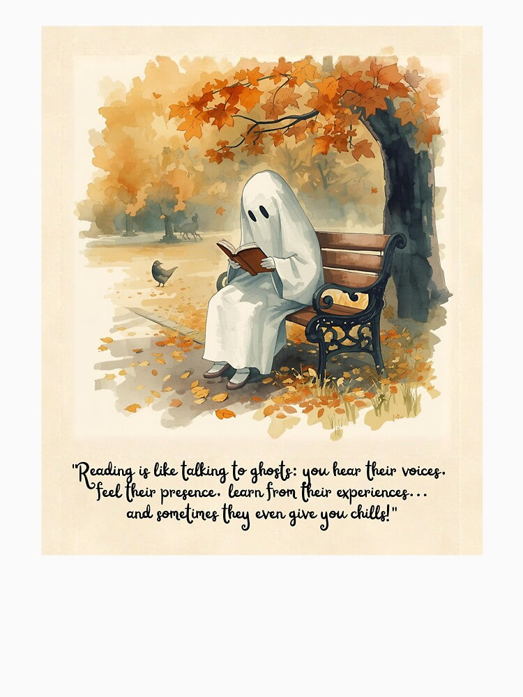 Reading is like talking to ghosts by Filologica