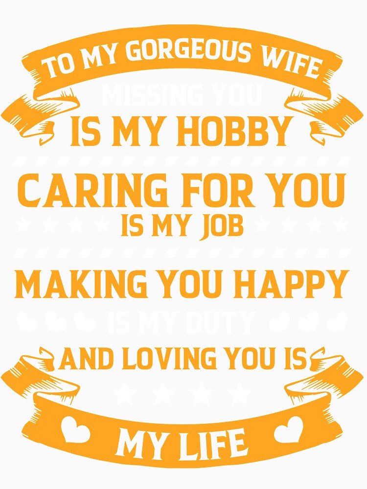 Caring you is my job making you happy is my duty Wife by mmos