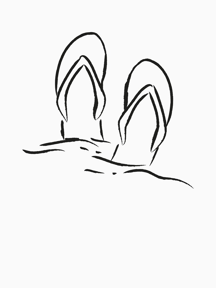 Sandals in the Sand by VibetheSeason