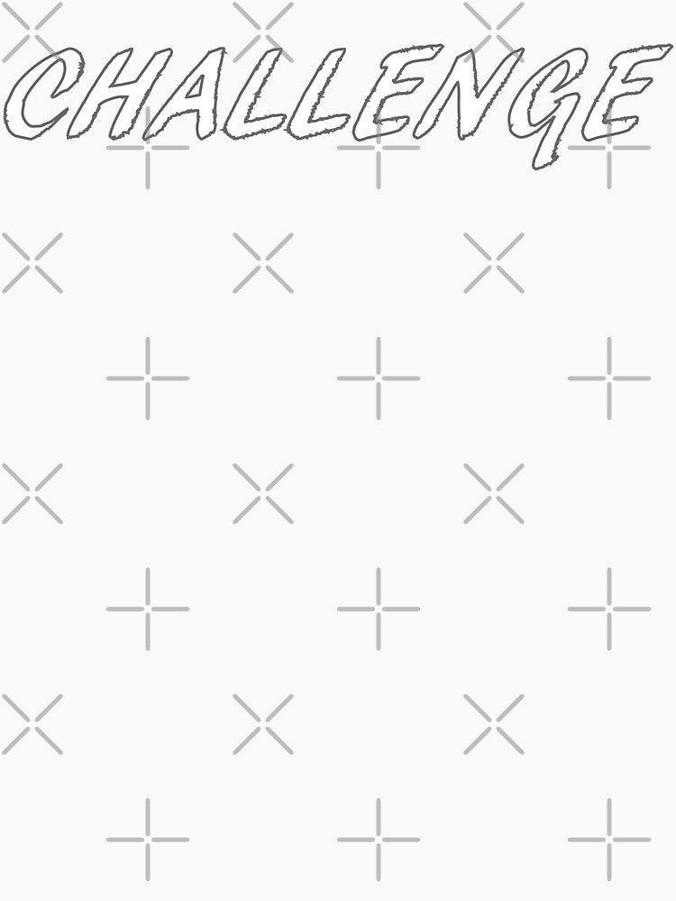 Challenge, inspirational word by AFordhamDesigns