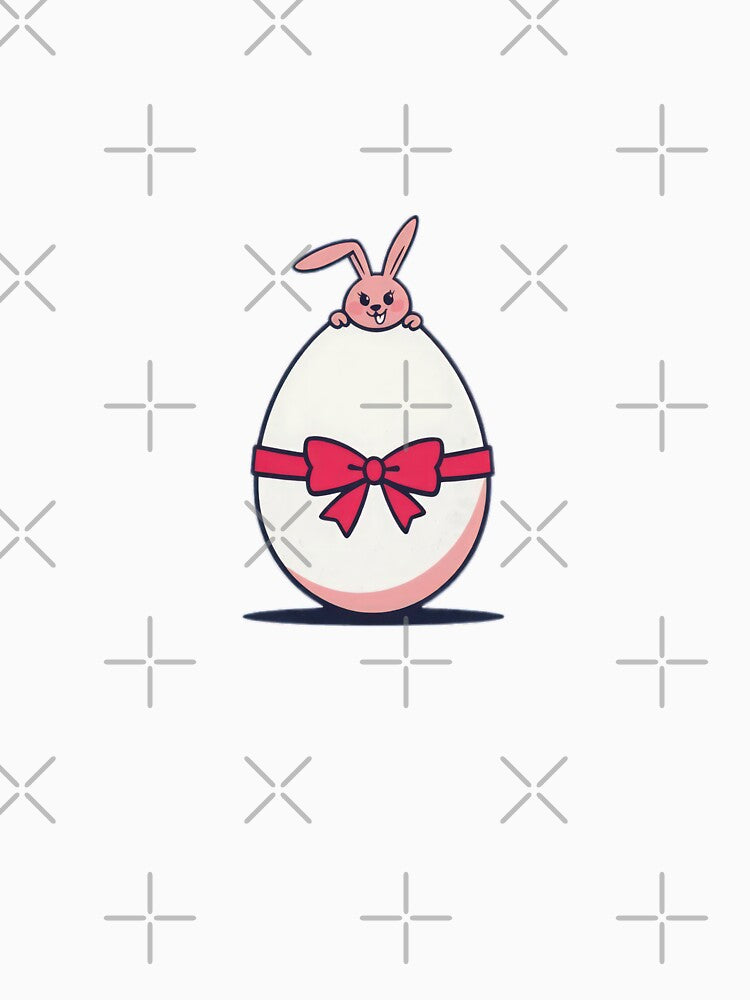funny easter egg with bunny,Happy Easter,Easter Humor,Easter Day,funny easter design by Expressions-Sel