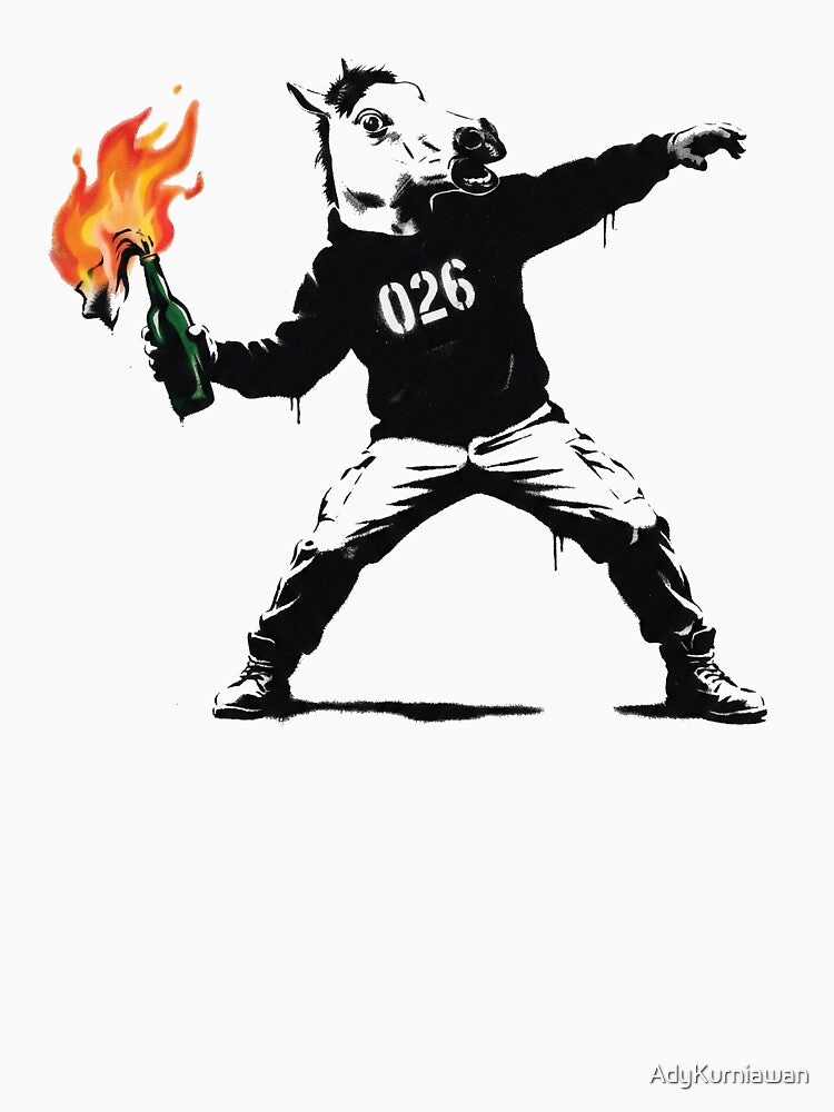 2026 Year of the Fire Horse Graffiti Stencil by AdyKurniawan