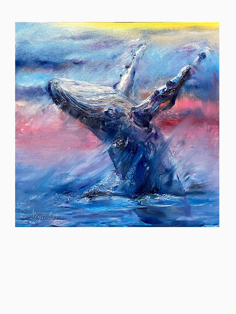 Big whale. Breakthrough. by Elena Reutova