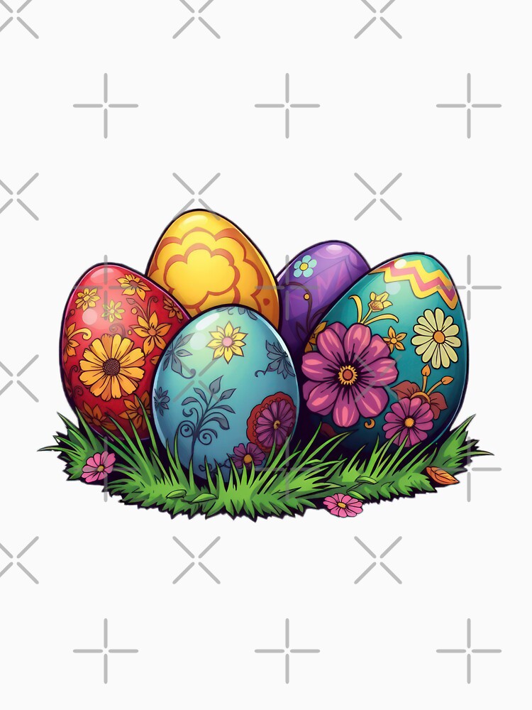 Easter eggs in the grass ,Happy Easter,Easter Day,easter illustration by Expressions-Sel