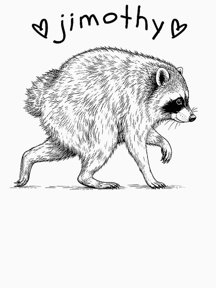 Jimothy Cute Viral Short Spined Racoon by MatherFisher