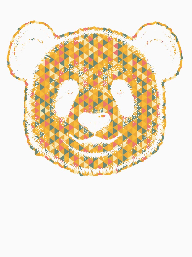 Giant panda - Giant panda Geometric by UnknownArtistt