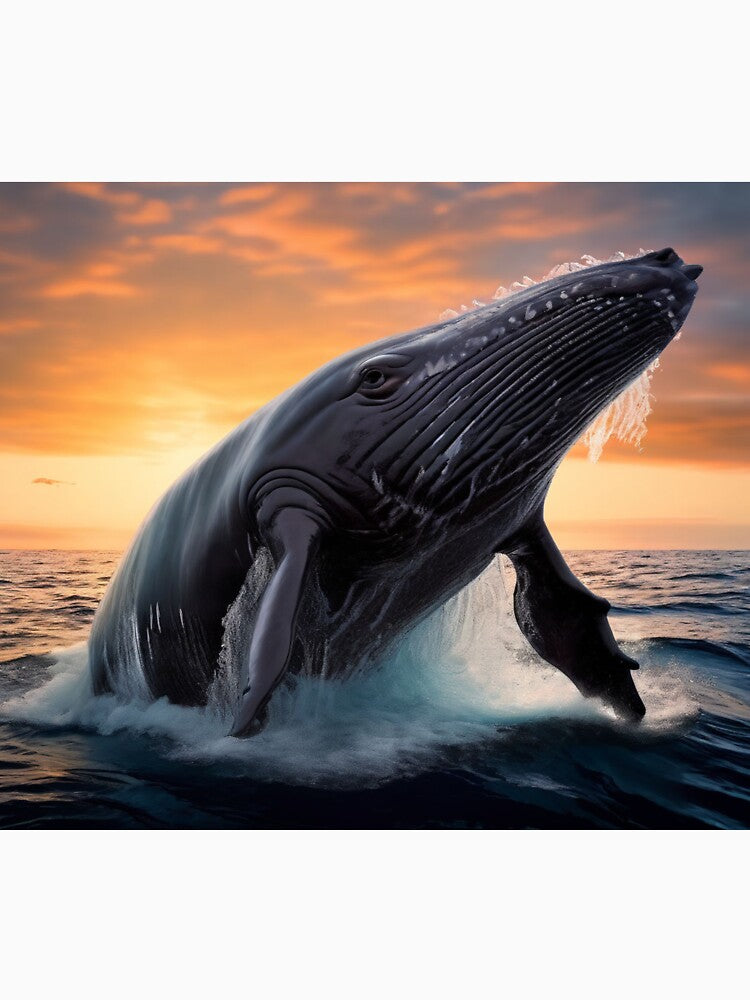 Sperm whales, the giants of the deep by Collection de trésors