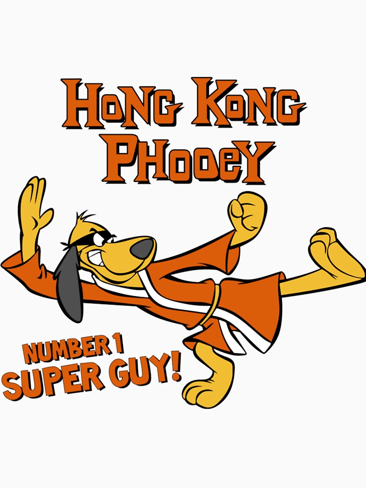 number 1 super dog Hong Kong Phooey of kung fu by Michael1Covert
