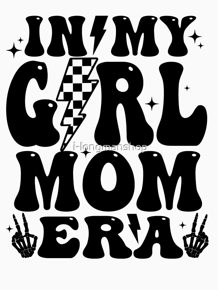 Copy of In My Girl Mom Era Retro Expecting Mom Gender Reveal Gift by i-longmanshop