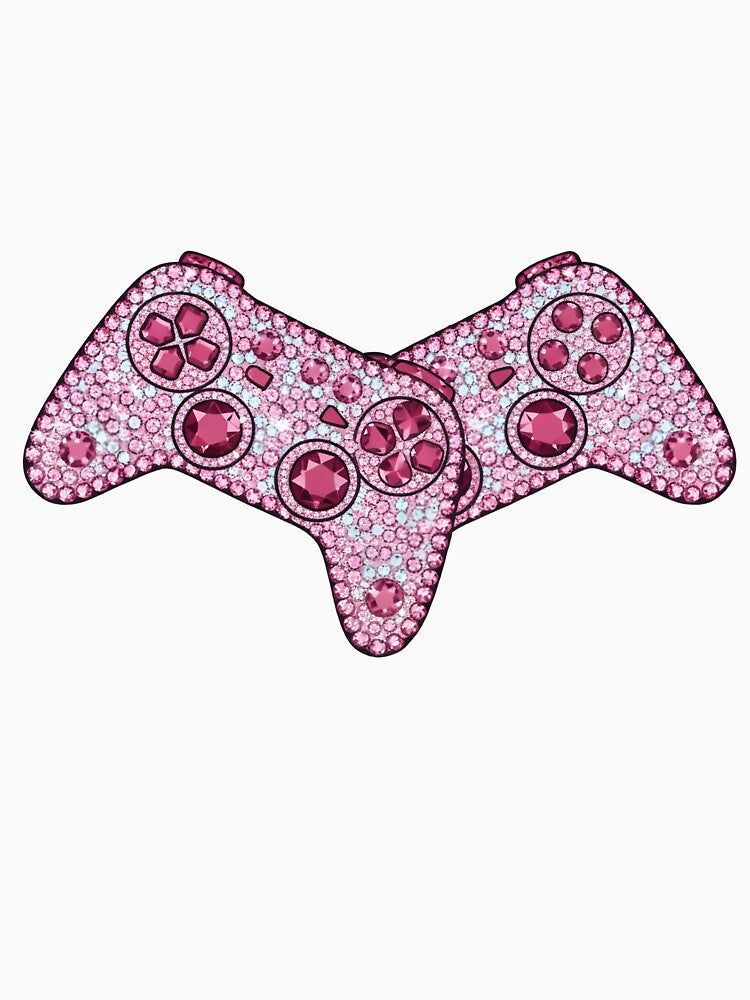 Pink Gaming Controller Valentine Gamer Valentines by KroghDs