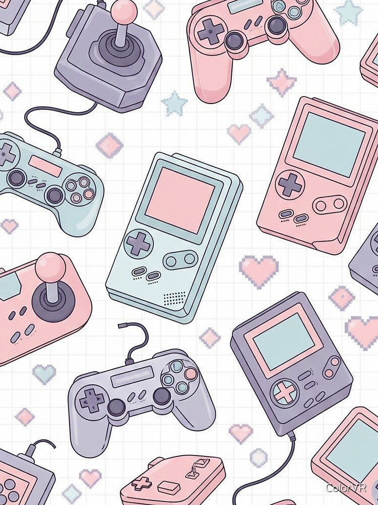 8-Bit Gamer Aesthetic Pixel Art by ColorVR