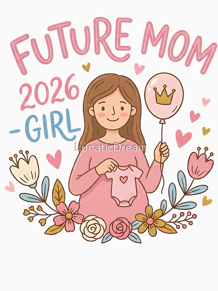 Future Mama 2026 – Baby Reveal Gift for Expecting Moms by LunaticDream