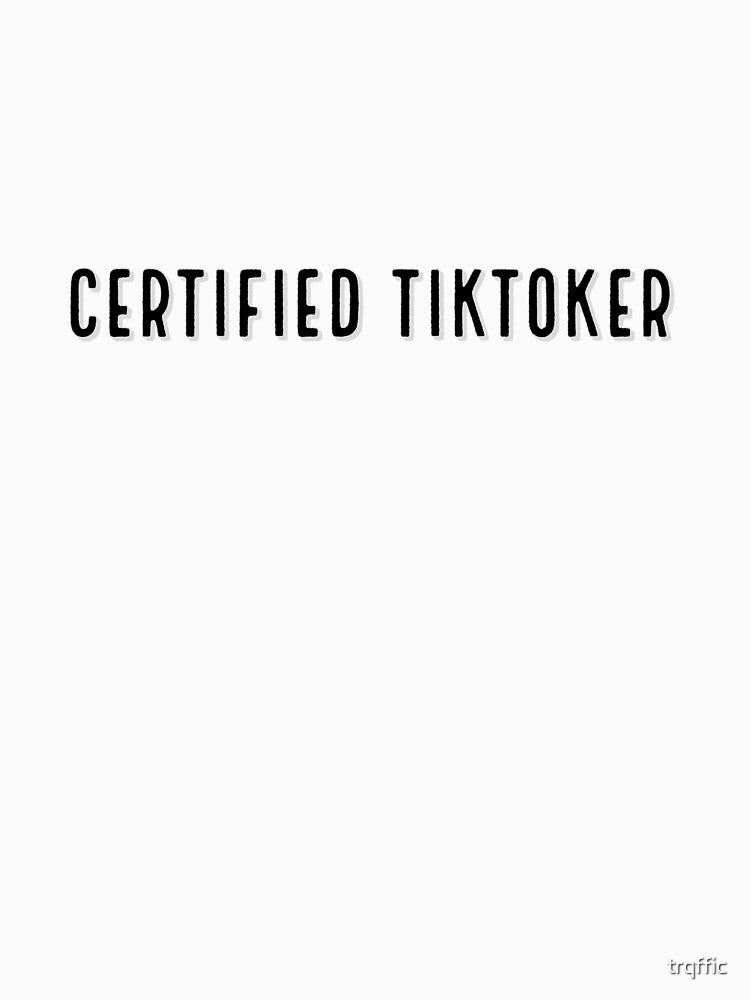 Certified TikToker by trqffic