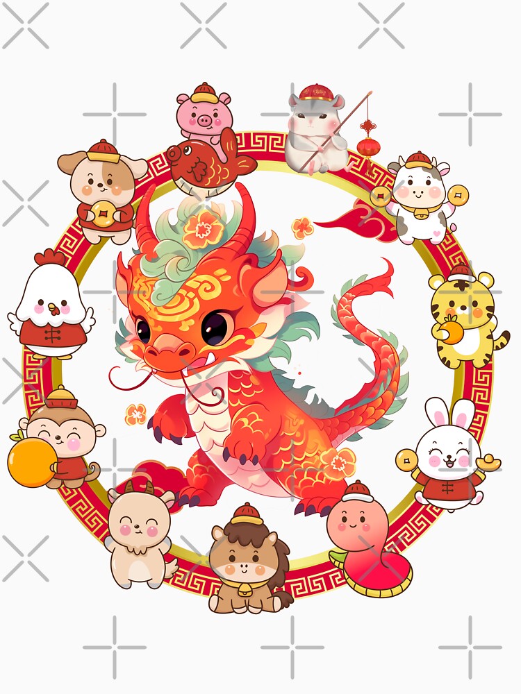 Chinese Lunar New Year Dragon 2 by my-green-gecko