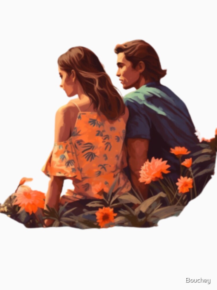 colored couple design by Bouchey