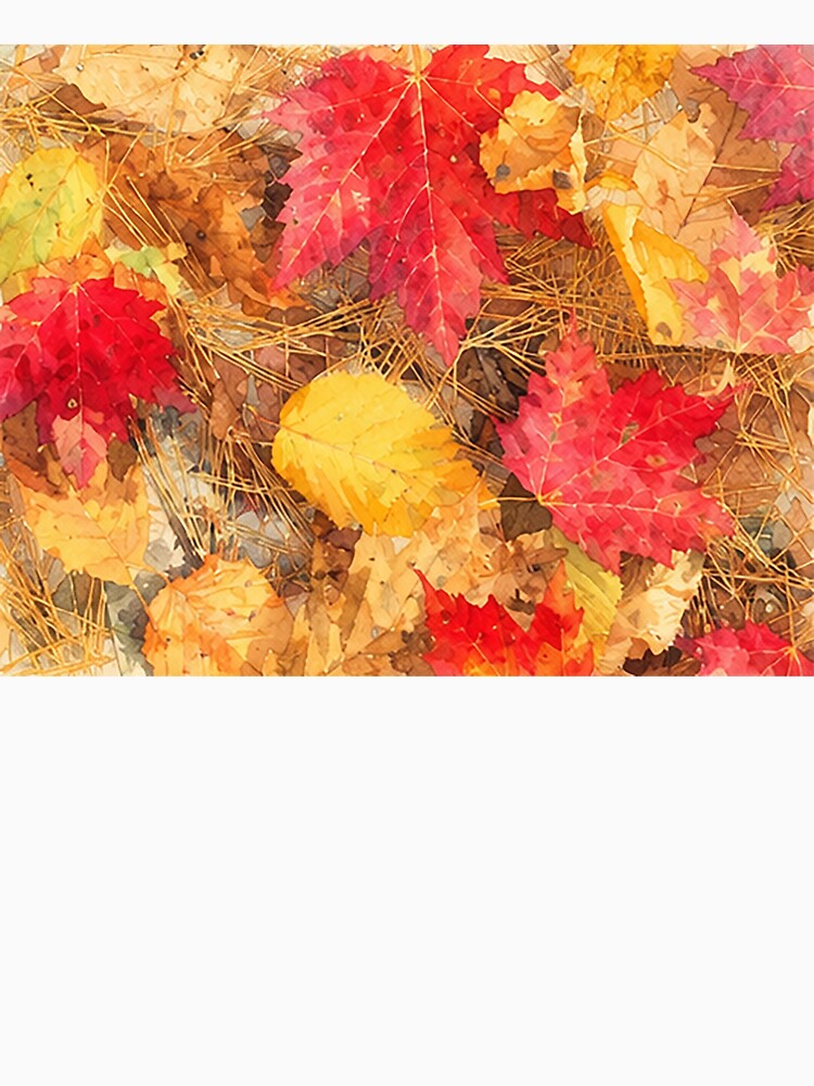 Leaf Winter Painting by Aniarby