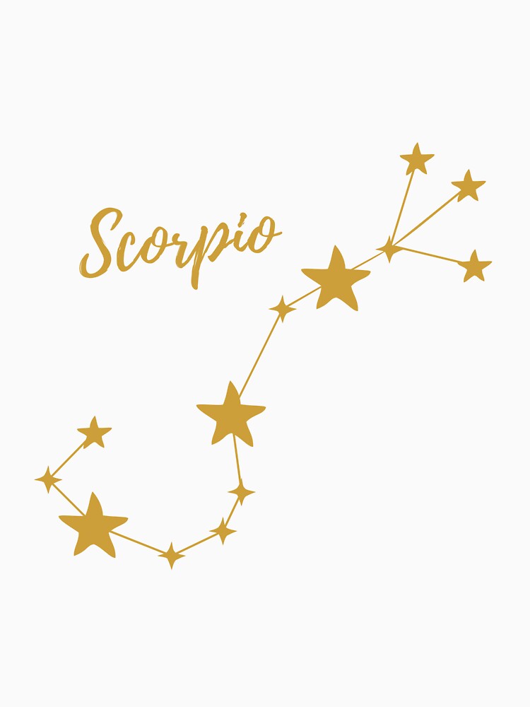 Copy of Scorpio star sign constellation elegant  design by DahliaBlanche