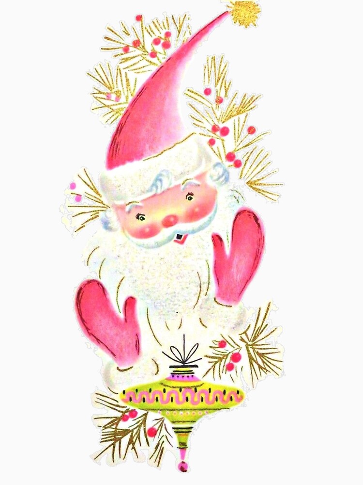 Vintage, retro Santa. by Mseabro