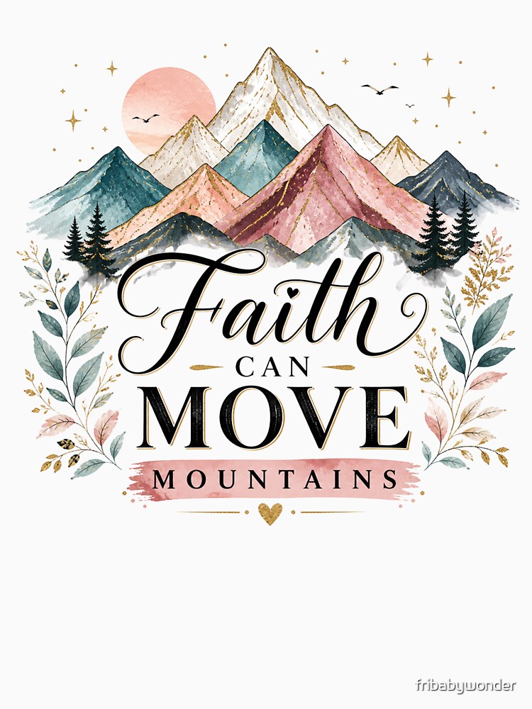 Faith can move mountains! by fribabywonder