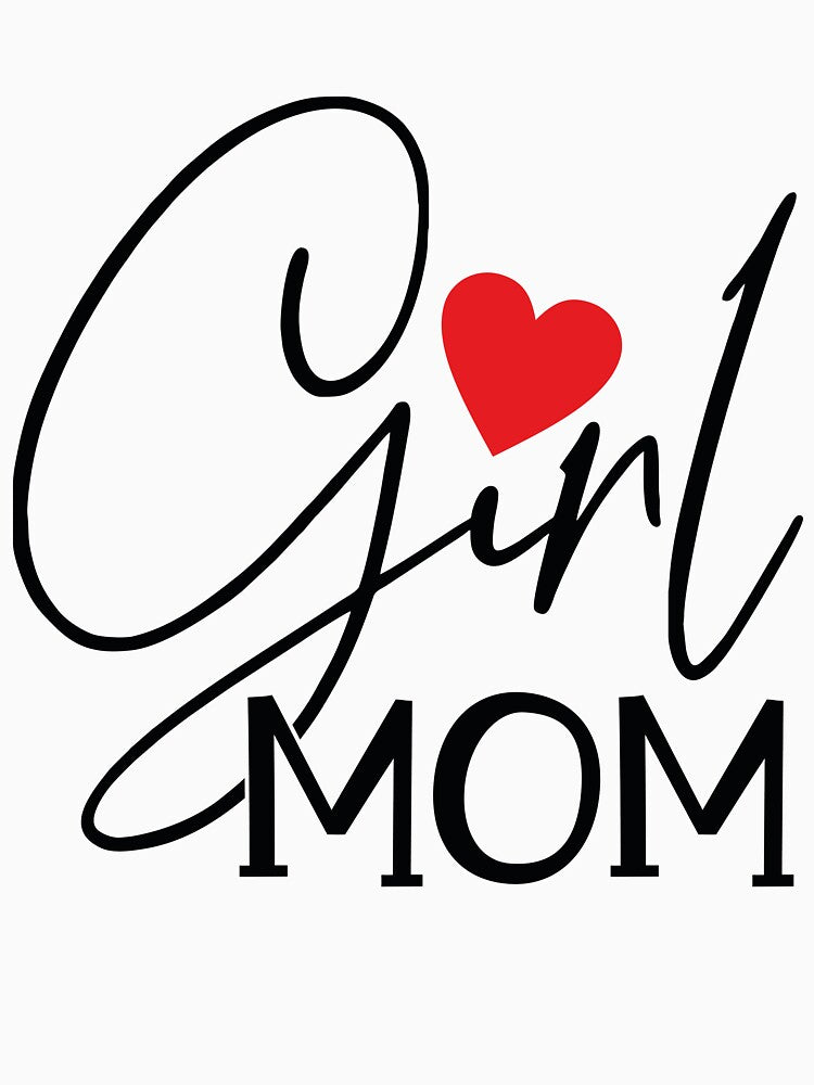 girl mom , mothers day by lapolonaise