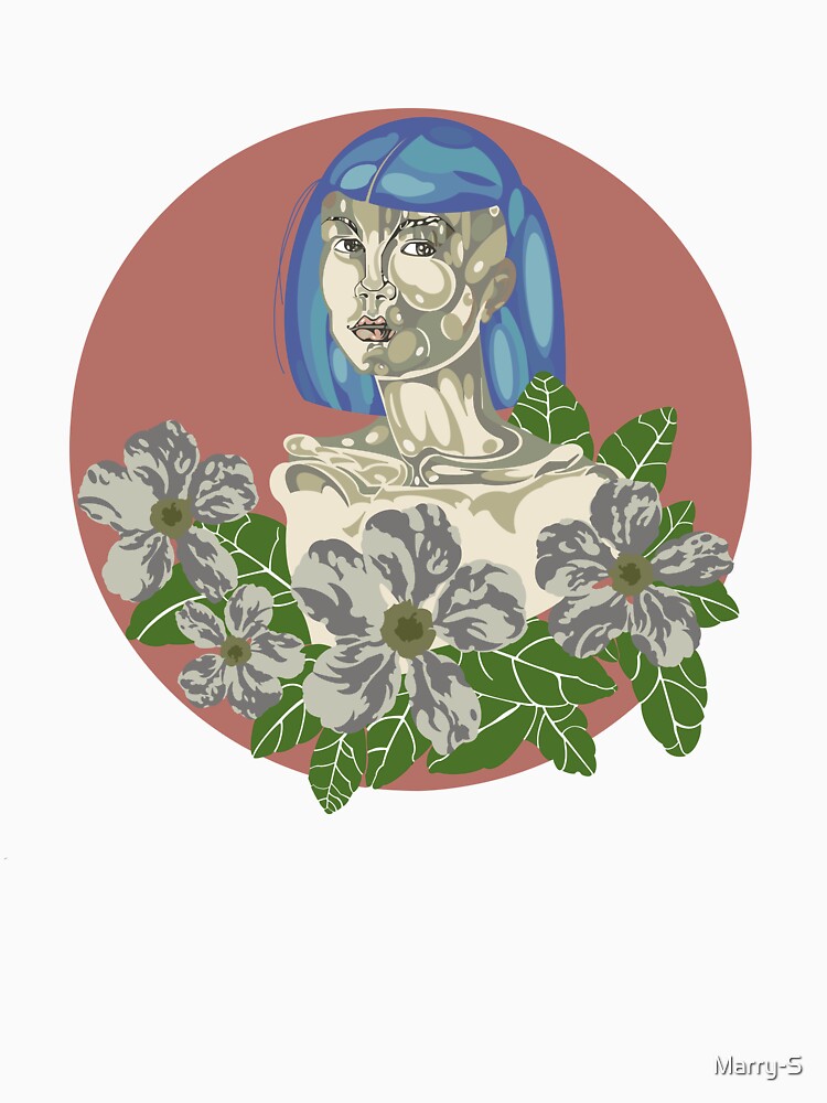 The Girl with the Blue Hair by Marry-S