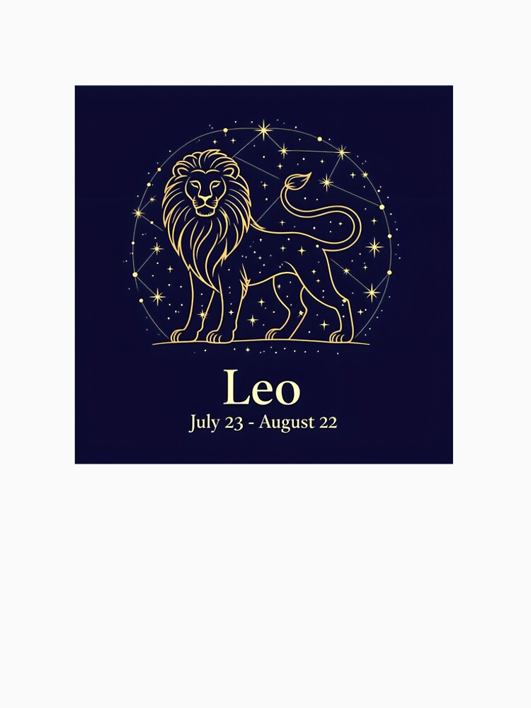 Leo Zodiac Constellation Astrology Art by ElihanexArts