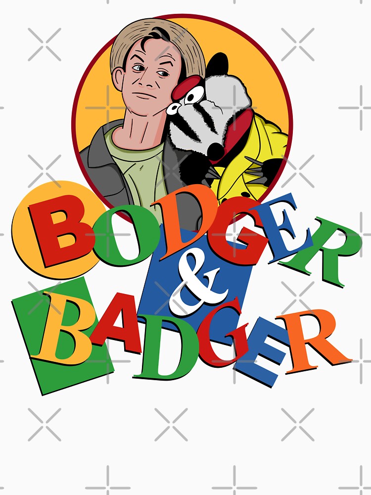 Bodger and Badger Retro Kids TV by Meta Cortex