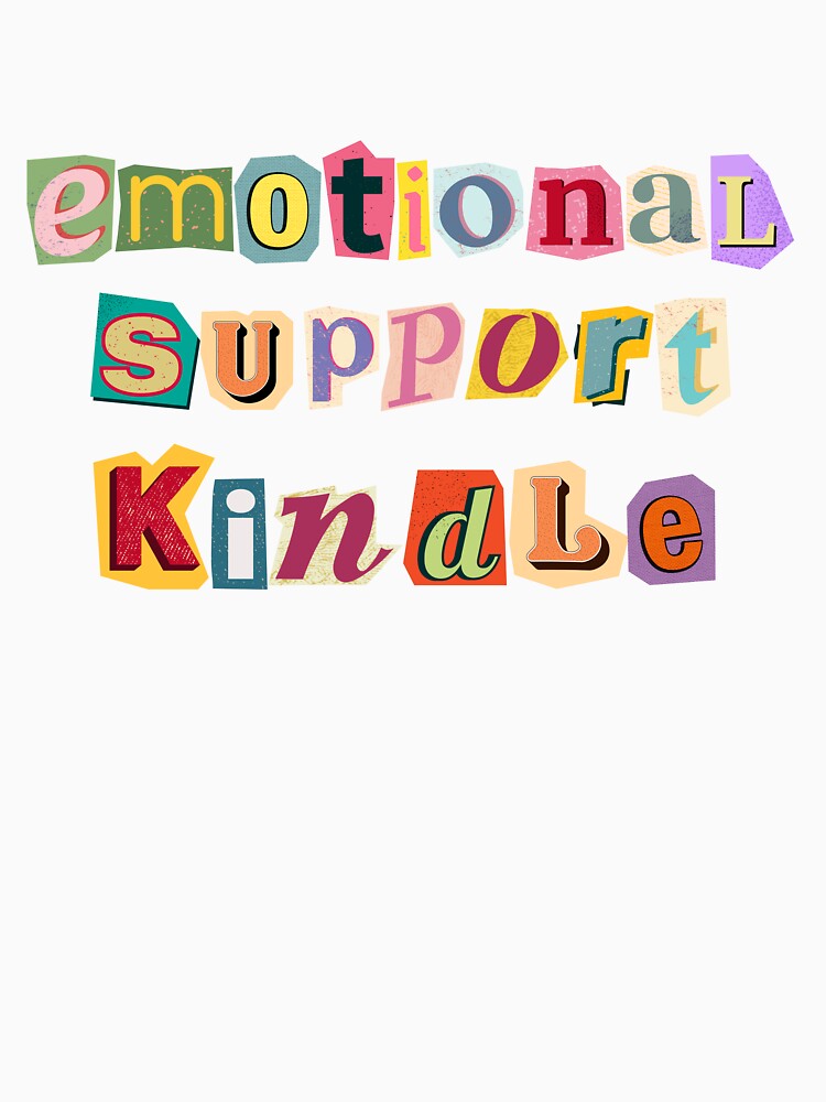 emotional support kindle by BookishSpace1
