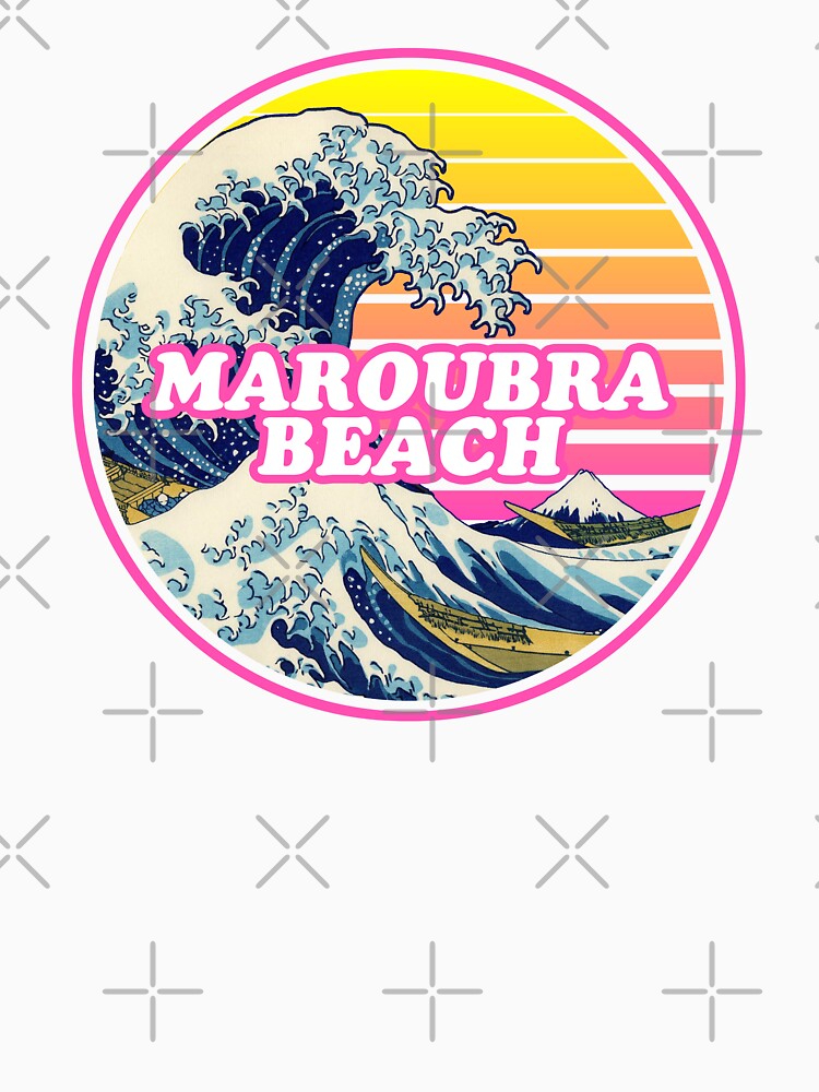 Maroubra Beach by Go Logo Designs
