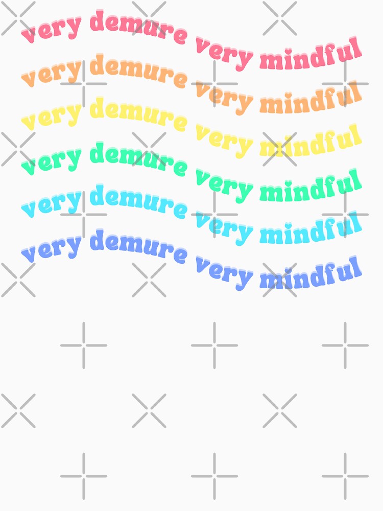 Demure Mindful Rainbow by Caring Hearts