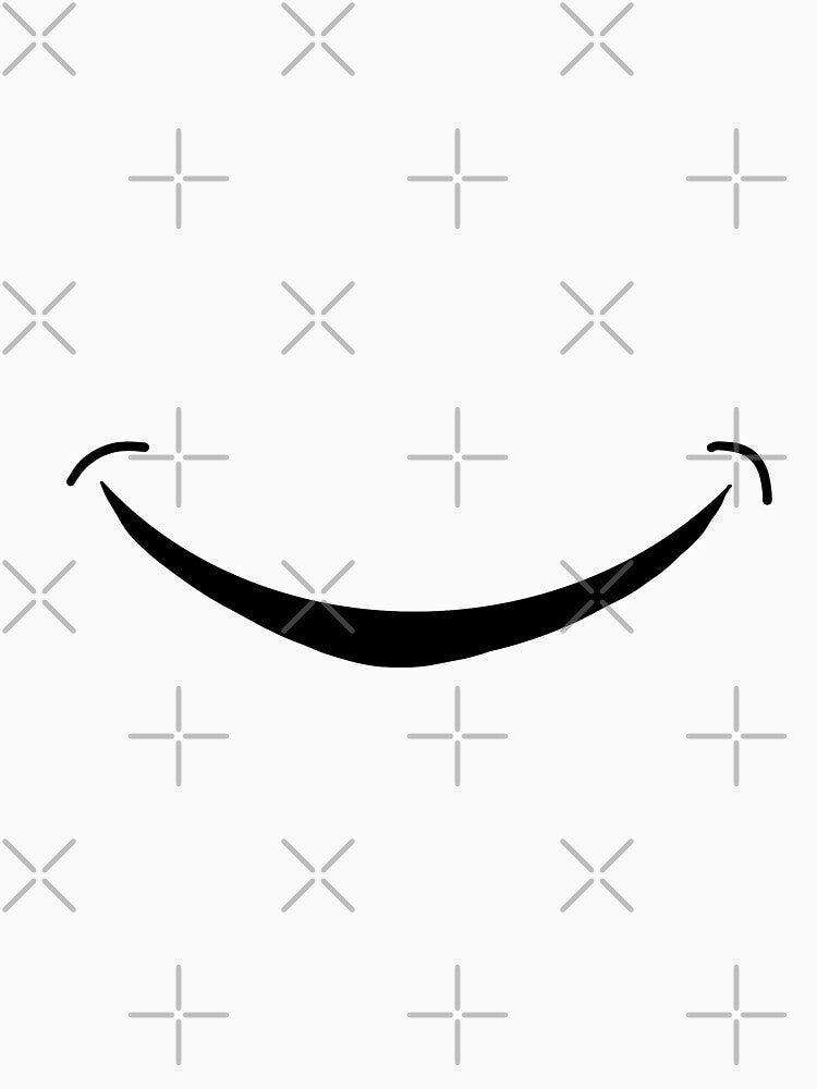 Smiley mouth face mask by kaylamerillo