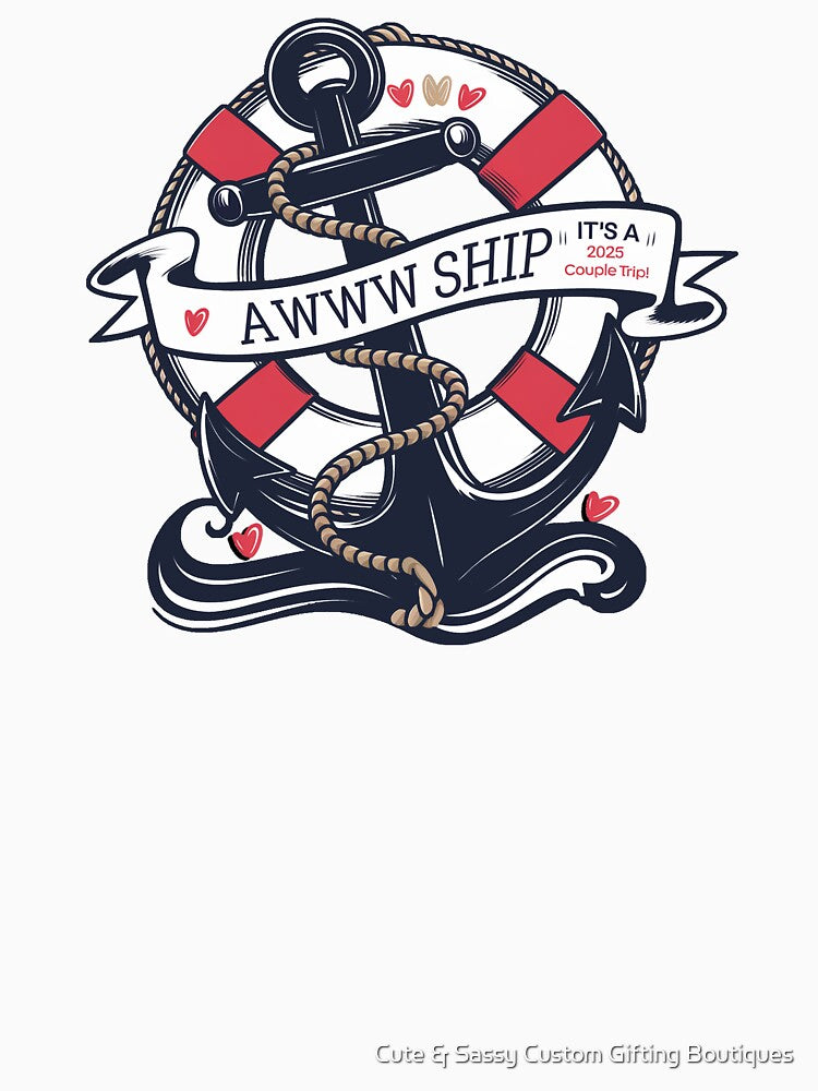 Cruise 2025 Couple by Cute & Sassy Custom Gifting Boutiques