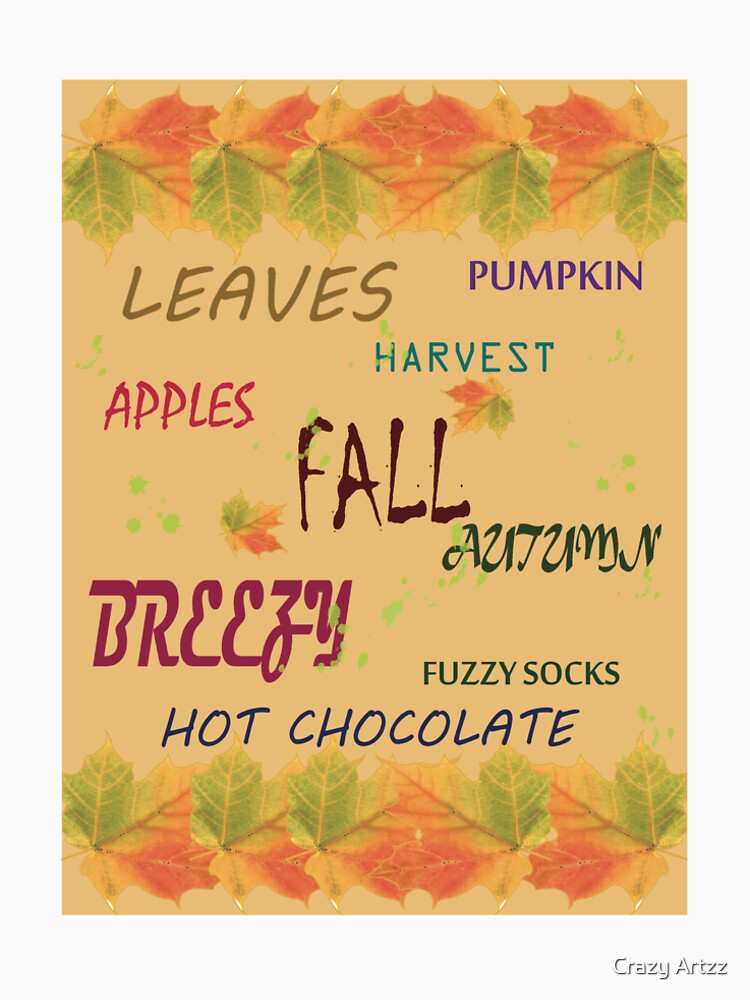 Fall autumn by Crazy Artzz