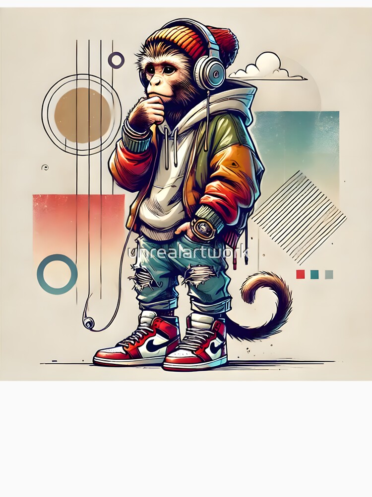 Gen Z Monkey by unrealartwork