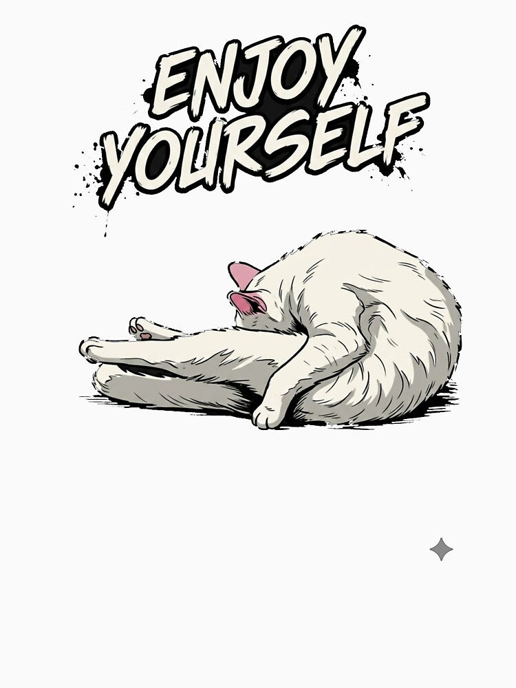 unhinged cat, onlycats, cursed cat, no shame, yoga fail, weirdcore by Dans3Macabr3