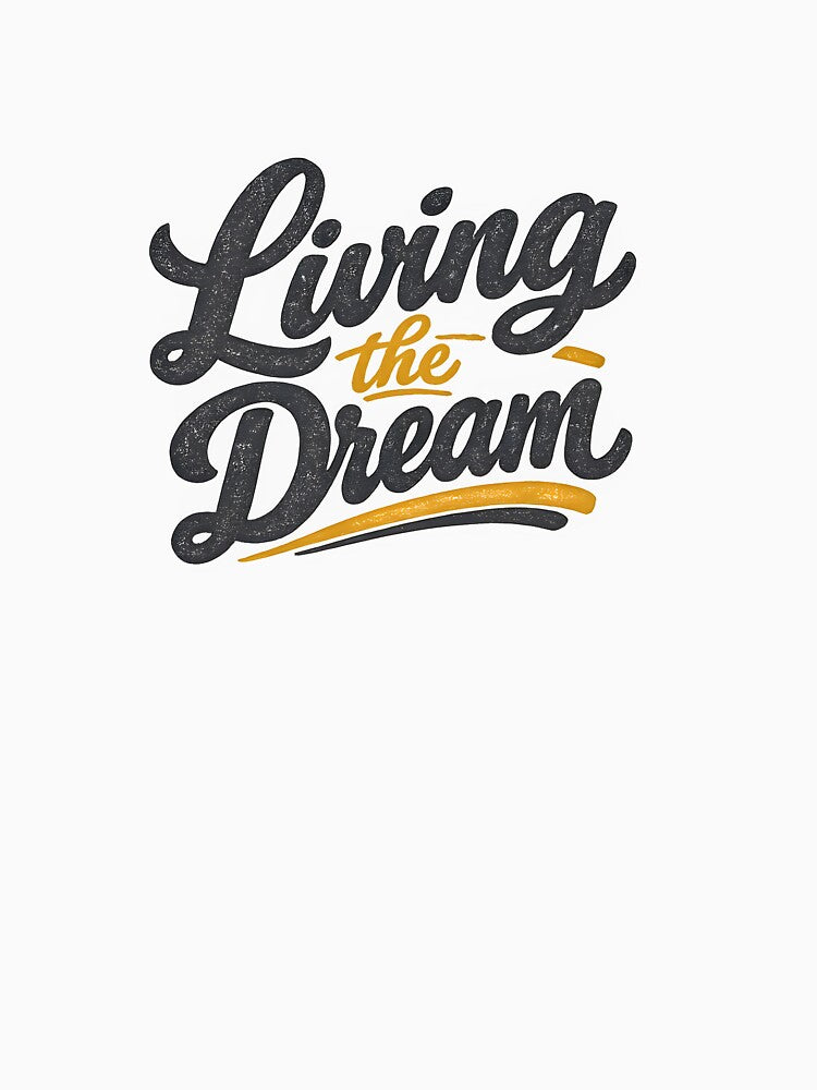 Living The Dream Vintage Retro by Byte-shirt