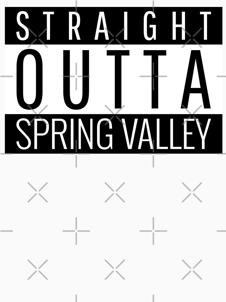 Straight Outta Spring Valley new york by Teelogic