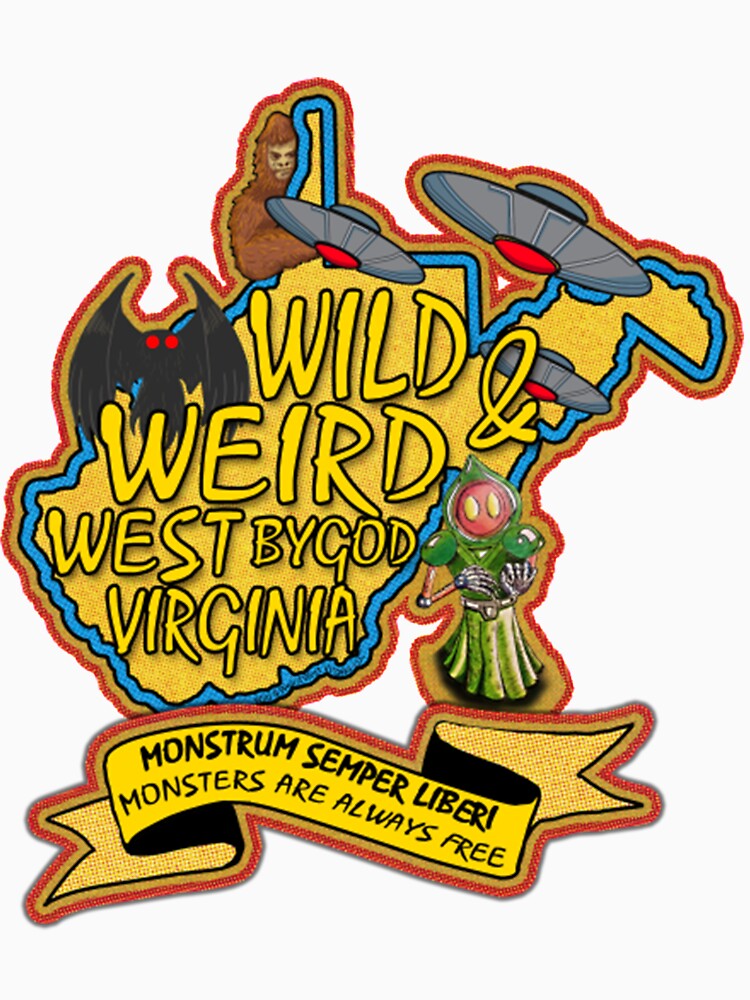 Mothman Wild & Weird Monsters WV Day Edition by JackStam