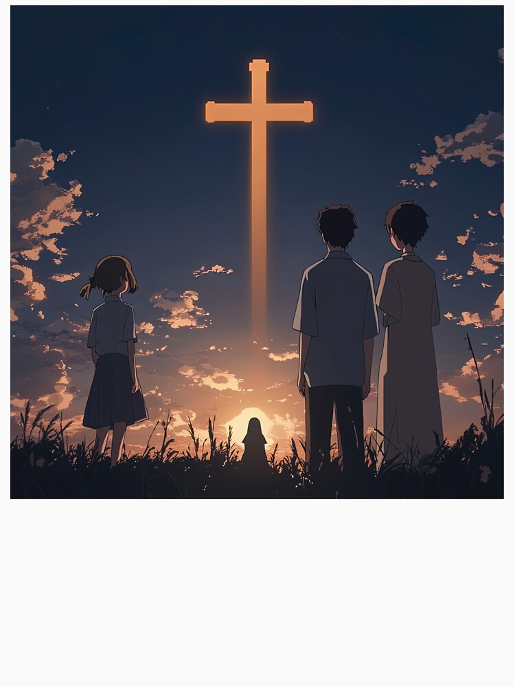 Christianity family | Anime style by ComicsFactory