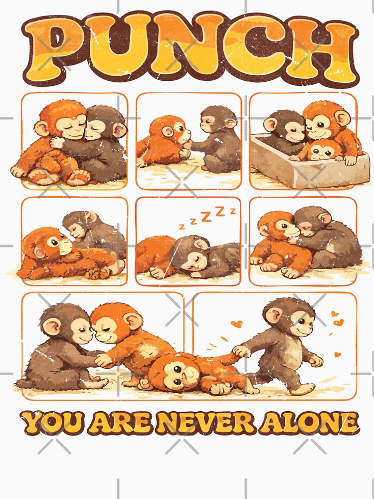 Punch The Monkey - Monkey Punch - Trend Viral Baby Monkey by SanmanthaHoW