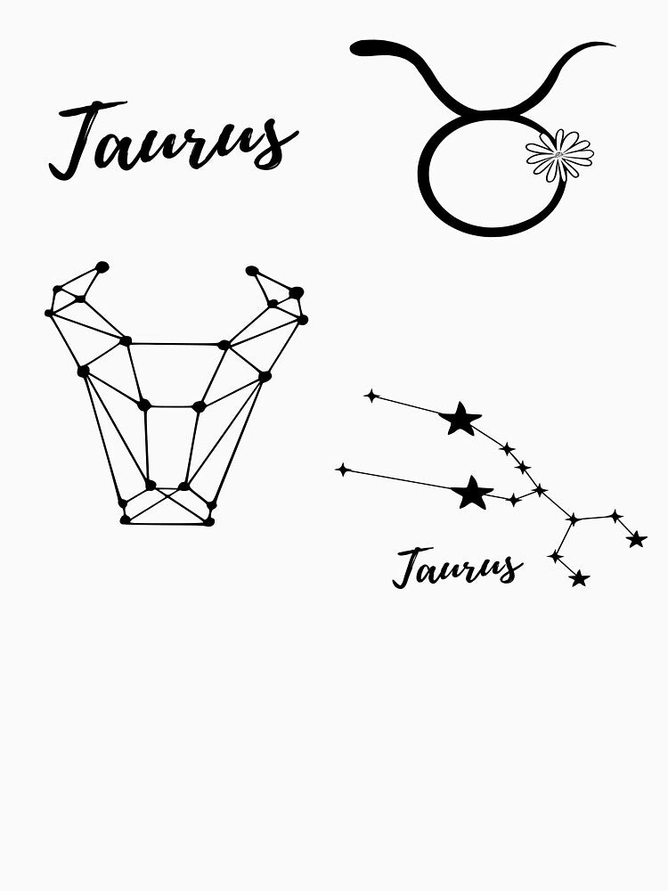 Sticker pack Taurus star sign by DahliaBlanche