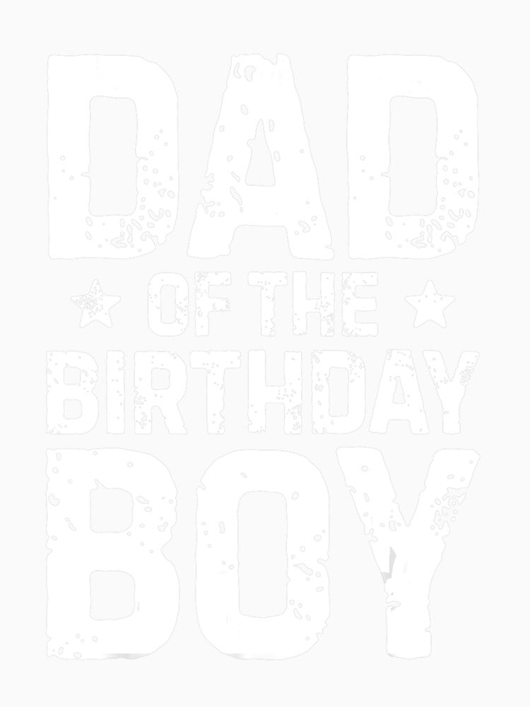 Dad of the Birthday Boy Funny Father Papa Family Matching by harviajhinu2