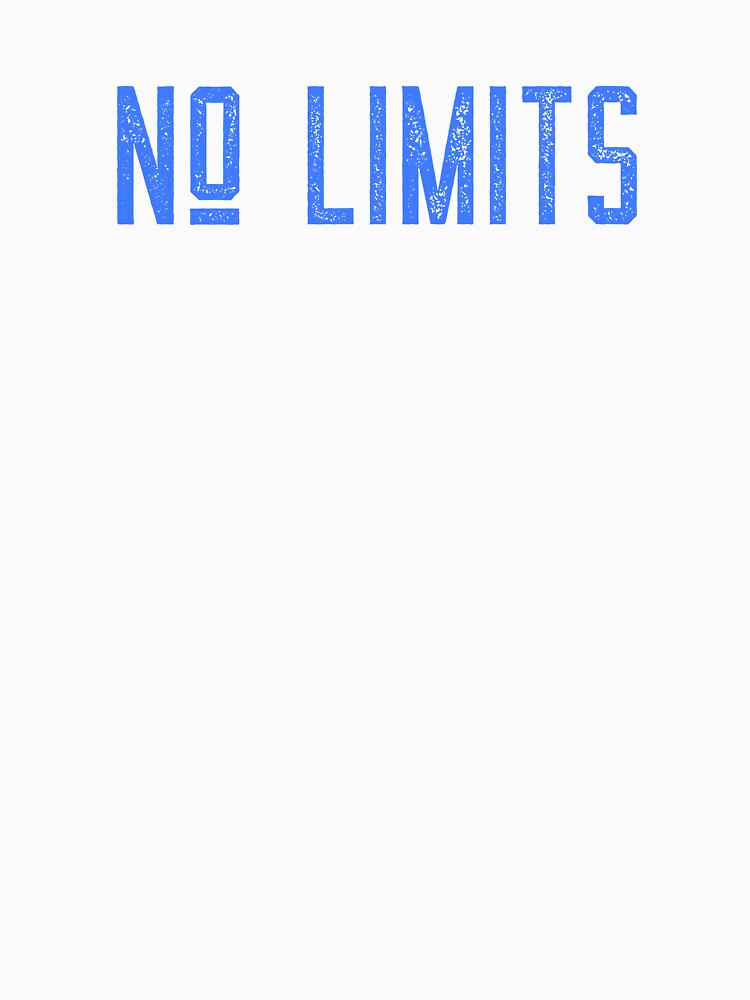 No Limits by Boardwalkmerch