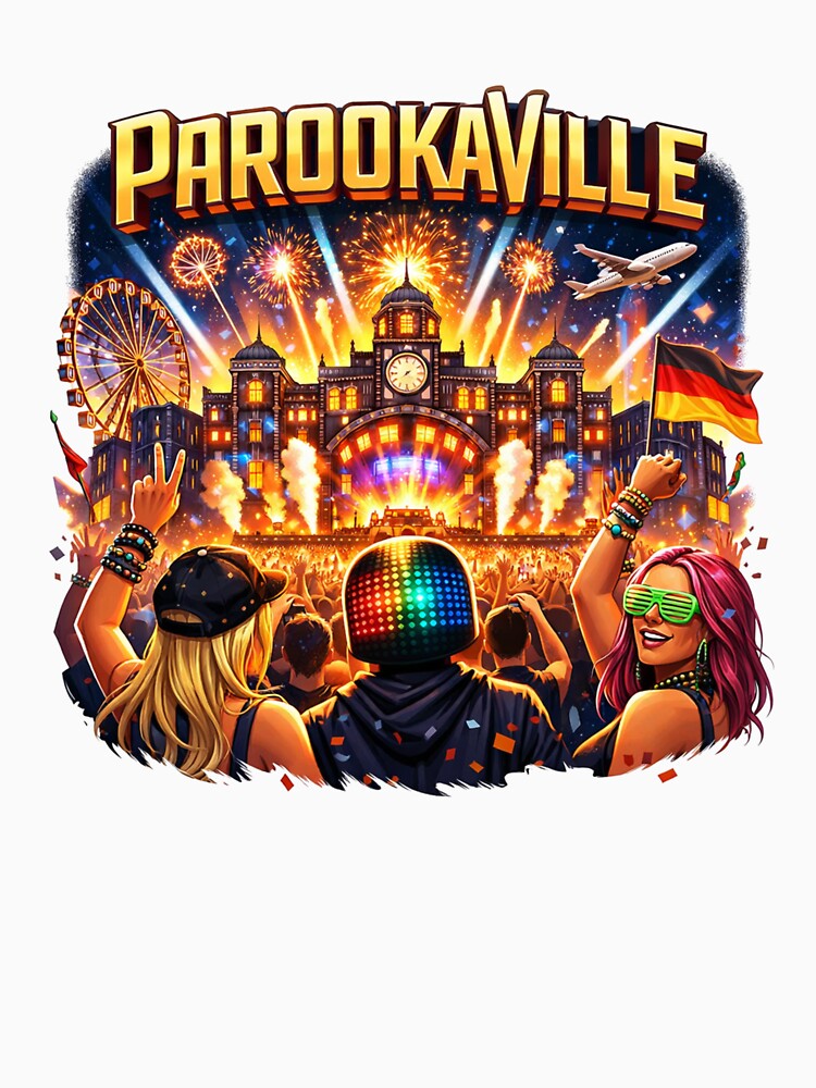 Parookaville Festival Energy Illustration by PopPizzazz