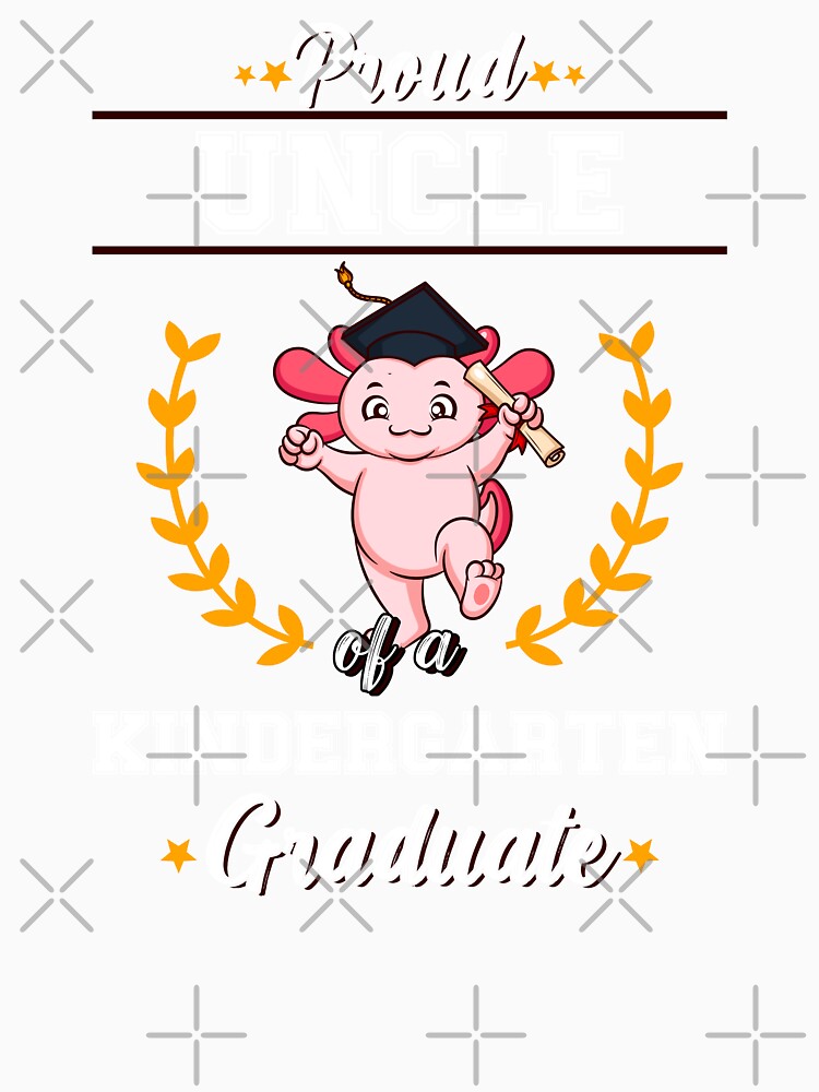 Proud Uncle Kindergarten Graduate Graduation Party by anziehend