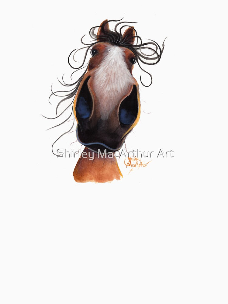 HORSE PRiNT 'FLASH' By Shirley MacArthur by Shirley MacArthur Art