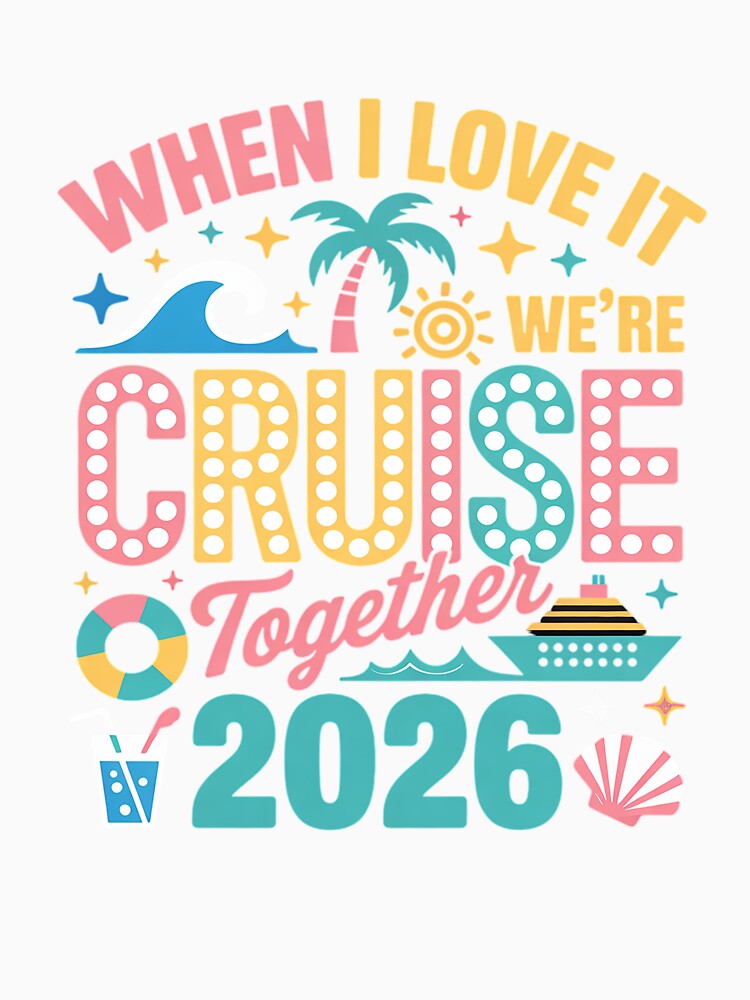 Cruise Squad 2026 Outfit for Friends Family Couples Matching by fferomananul