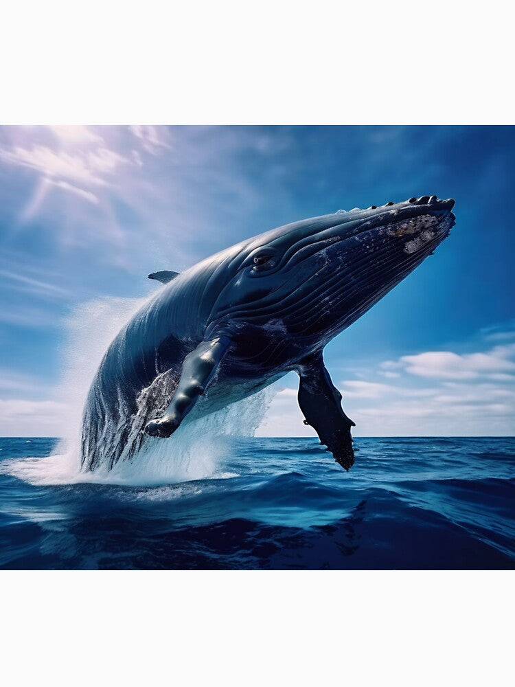 The acrobatic jumps of humpback whales by Collection de trésors