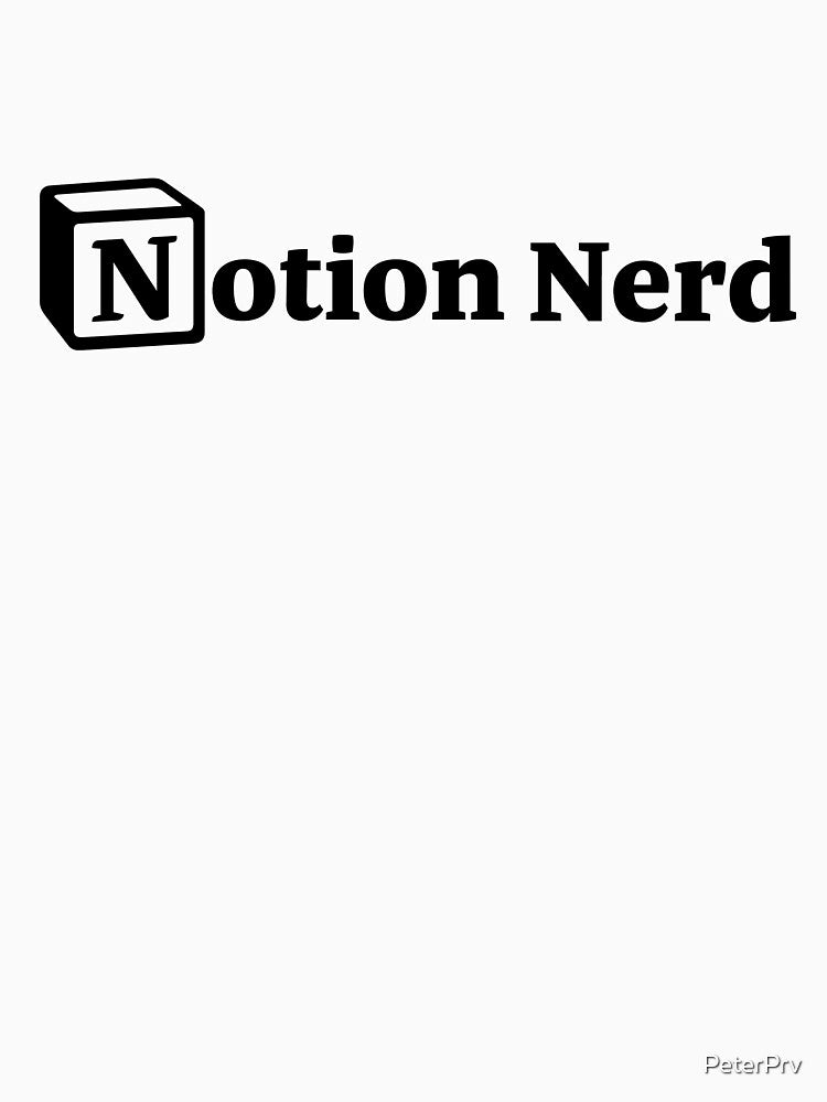 Notion Nerd Productivity by PeterPrv